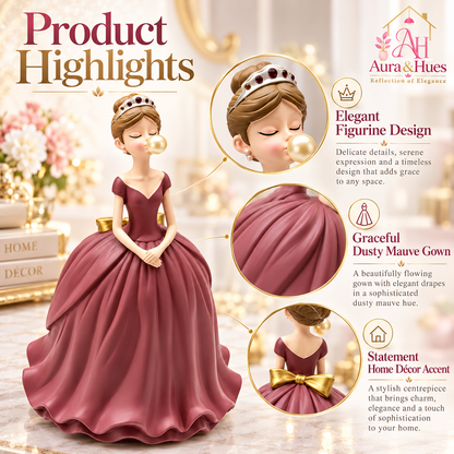 Girl Tissue Holder(maroon)