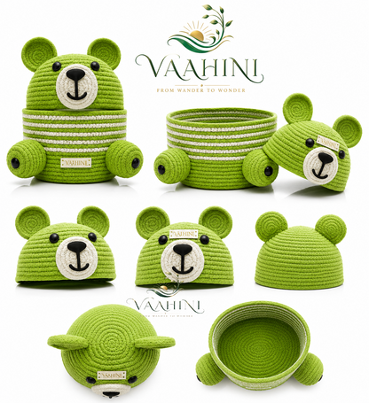 Vaahini Teddy Basket - Perfect for gifting and home storage
