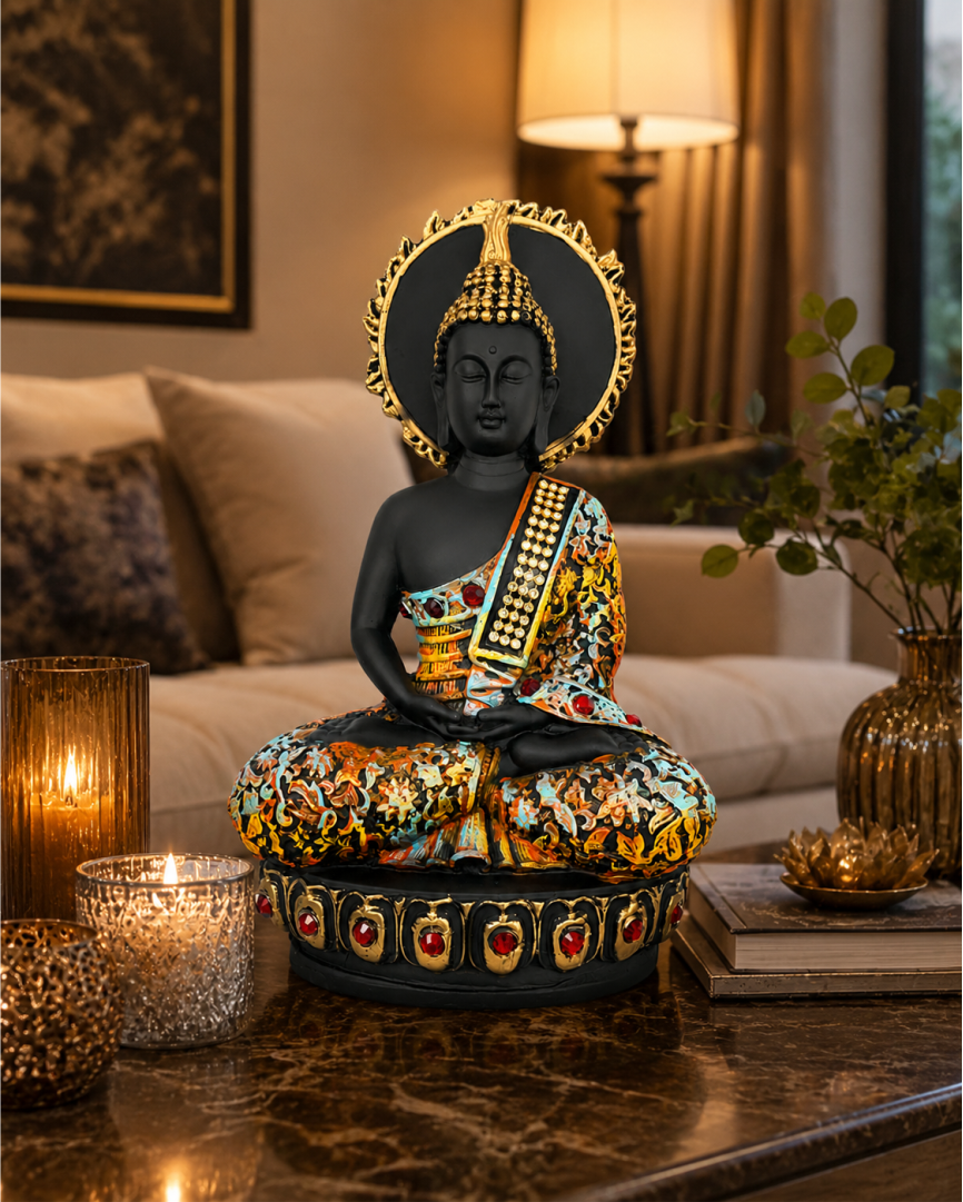Divine Aura Meditation Buddha