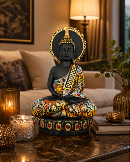 Divine Aura Meditation Buddha