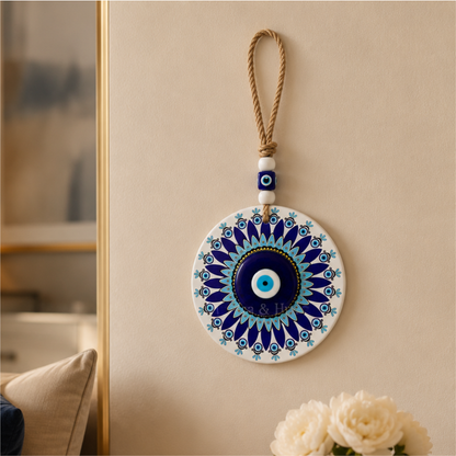 Evil Eye Mandala Wall Hanging by Aura & Hues – AR1902