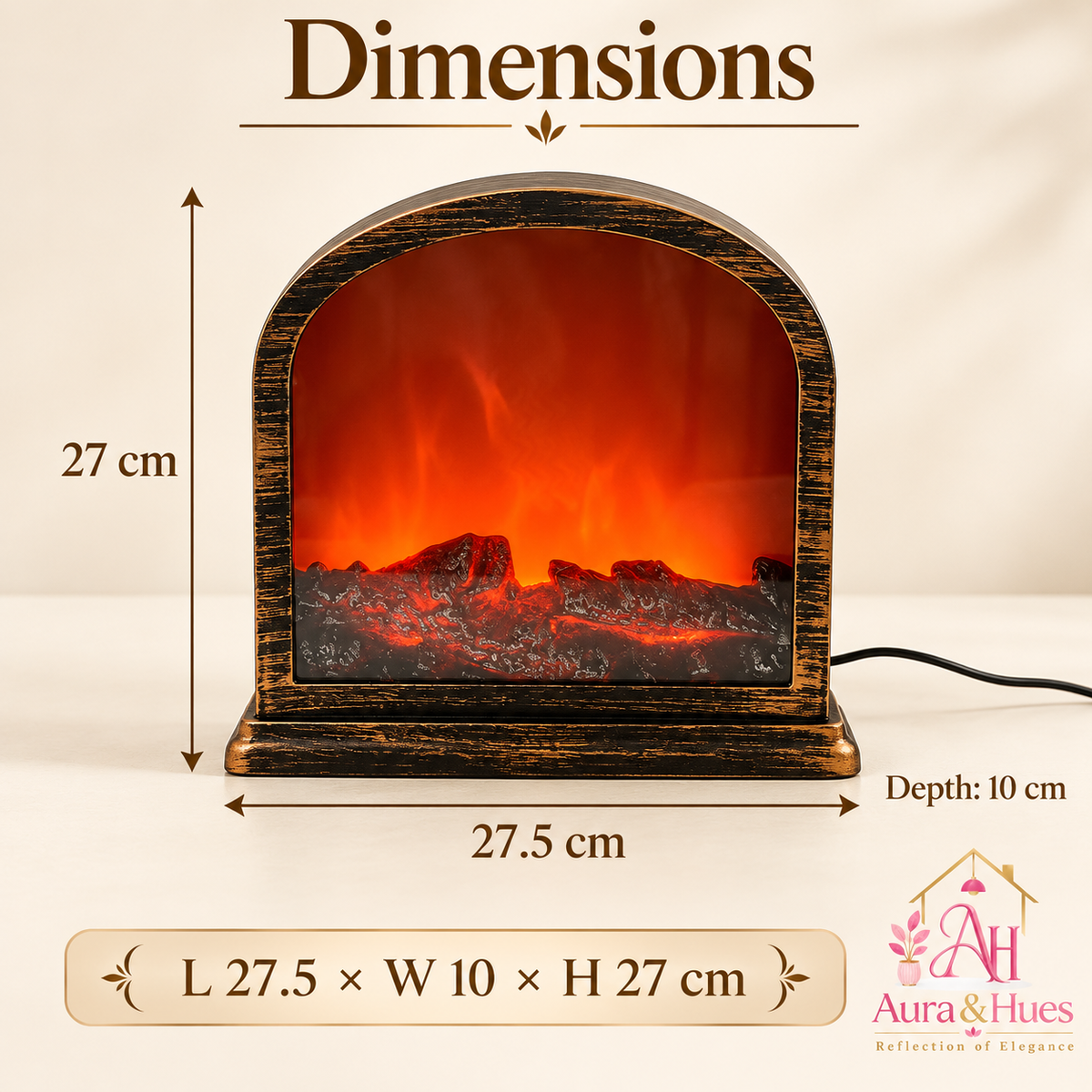 60461 (12) - FIRE LAMP