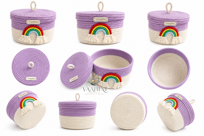 Vaahini Rainbow Basket - Dimensions and product details