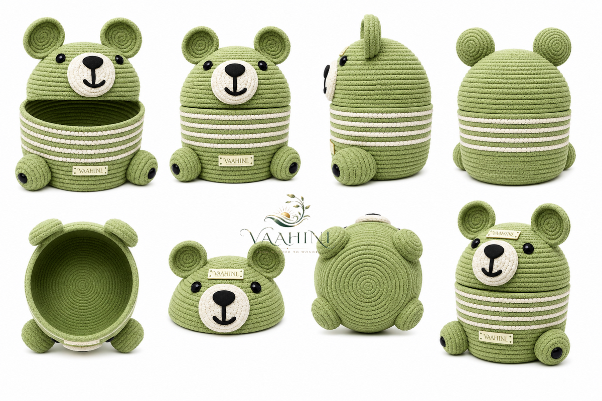 Vaahini Teddy Basket - Product with logo
