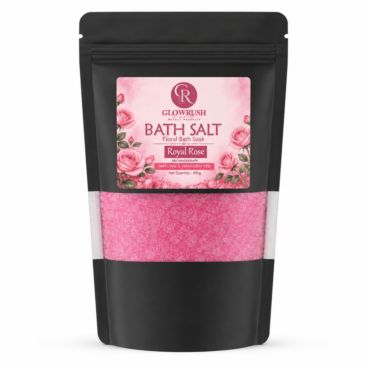 Bath Salt Color Red (Royal Rose)