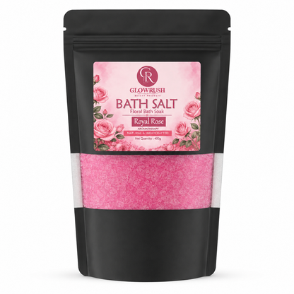 Bath Salt Color Red (Royal Rose)