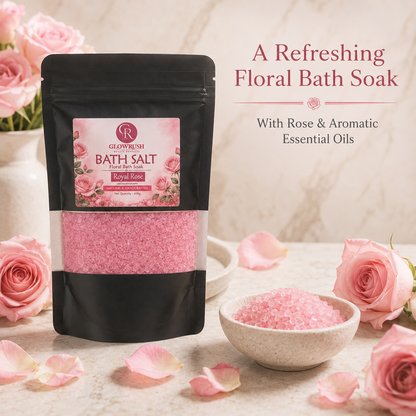 Bath Salt Color Red (Royal Rose)