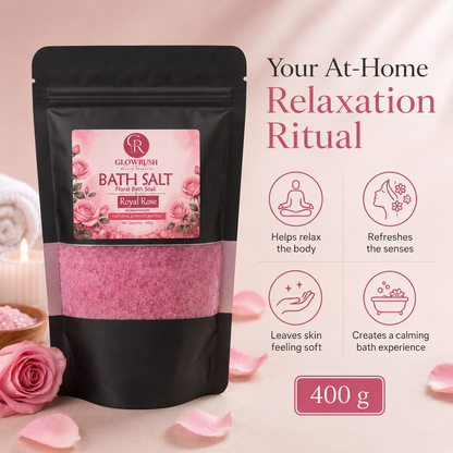Bath Salt Color Red (Royal Rose)