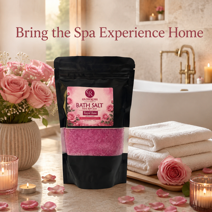Bath Salt Color Red (Royal Rose)