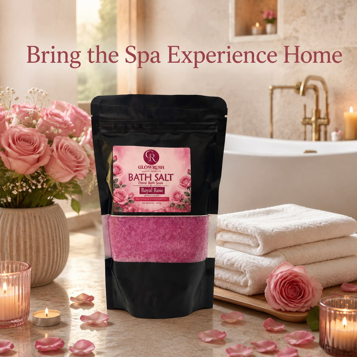 Bath Salt Color Red (Royal Rose)