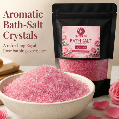 Bath Salt Color Red (Royal Rose)