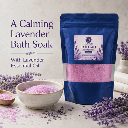 Bath Salt Color Purple (Lavender)