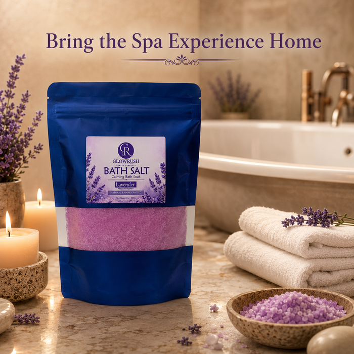 Bath Salt Color Purple (Lavender)