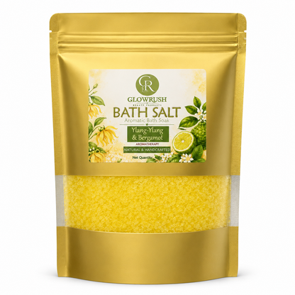Bath Salt Color Yellow (Ylang-Ylang & Bergamot)