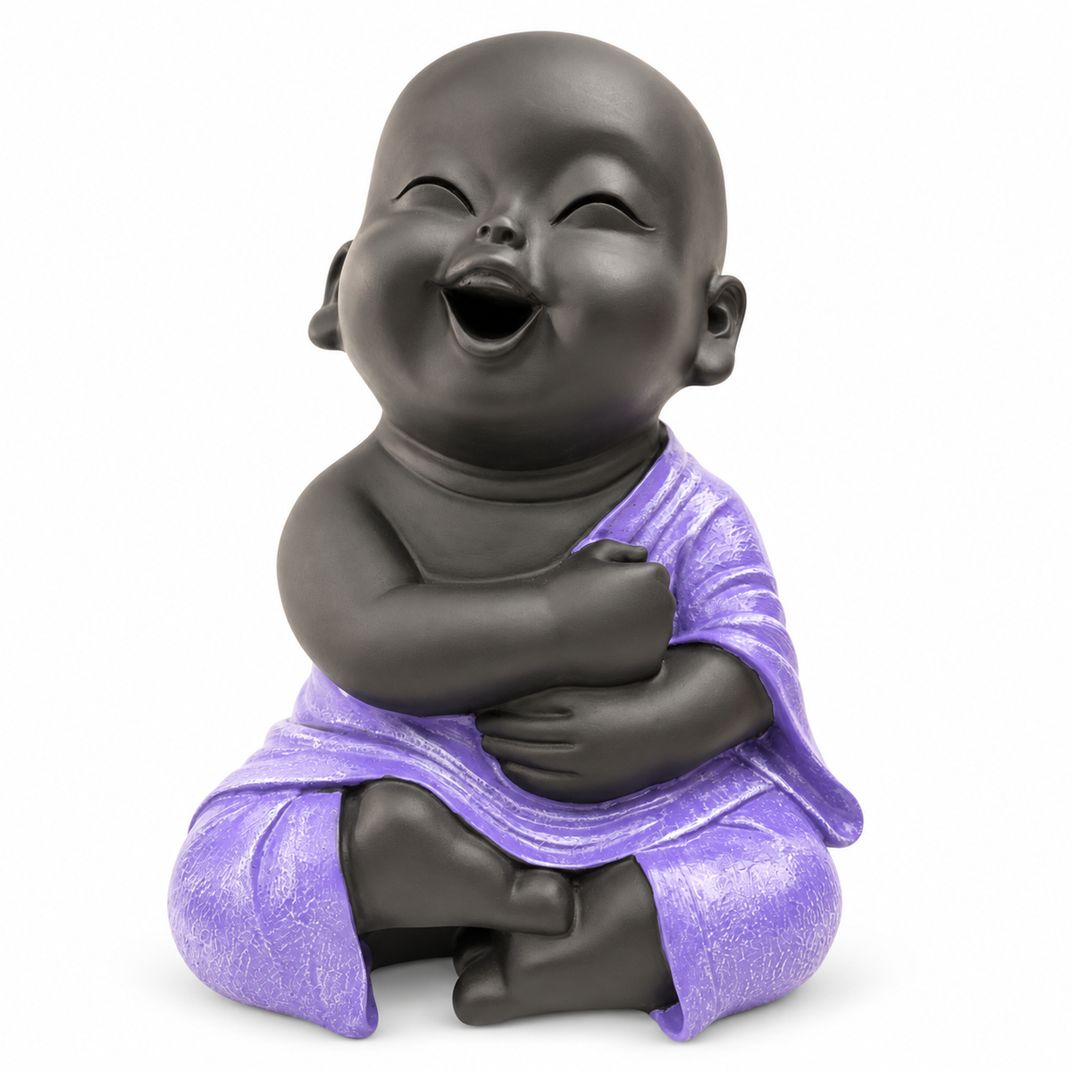 Hands Folded Home Decor Doll - Purple & Black