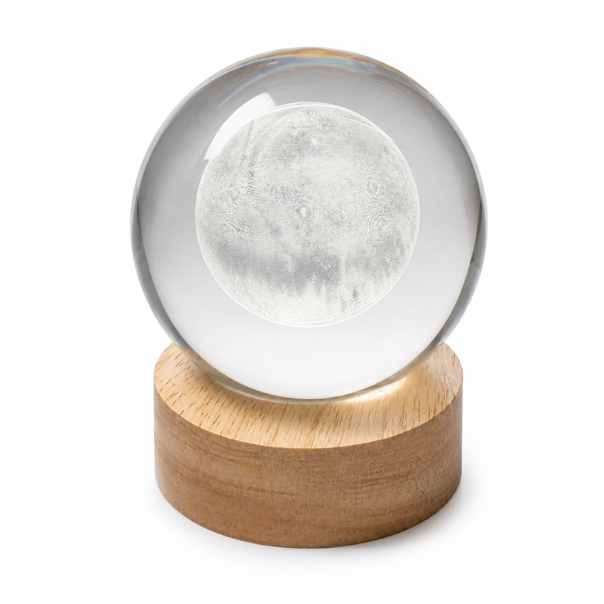 LED Crystal Ball Moon - Dimensions and Specifications