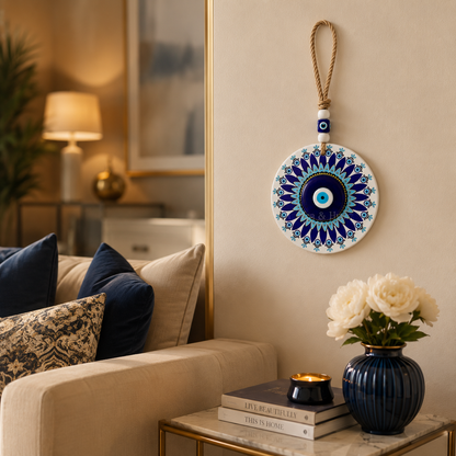 Evil Eye Mandala Wall Hanging