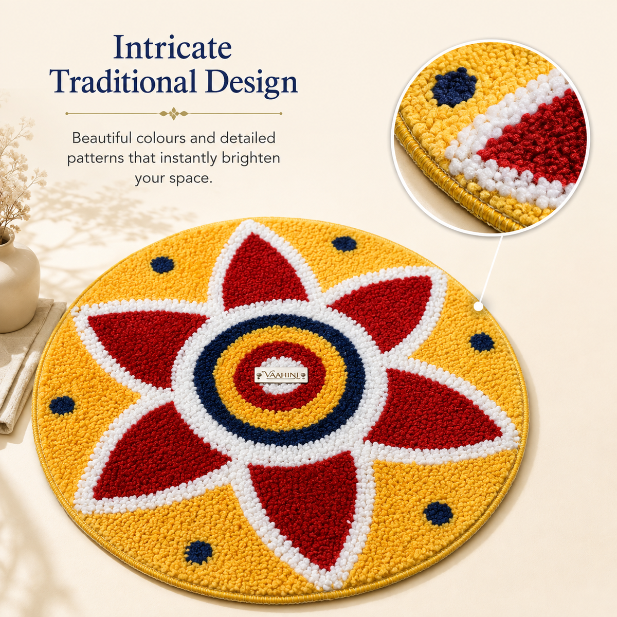 Beautiful Rangoli in Seconds – lifestyle placement shot