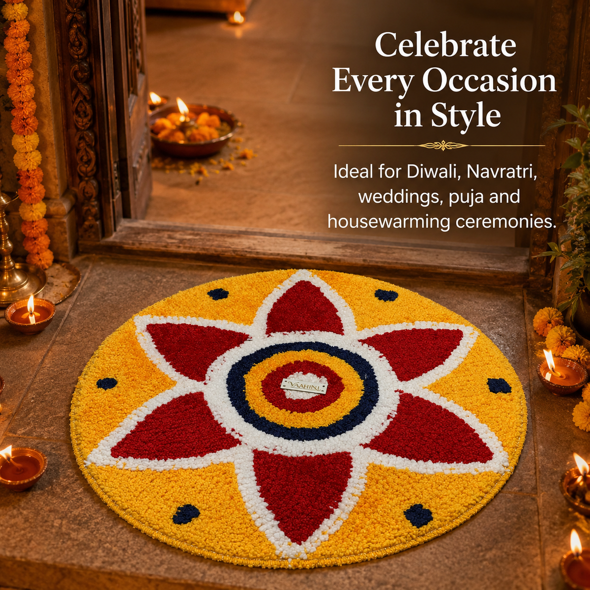 Intricate Traditional Design close-up