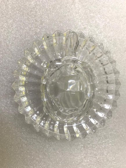 Premium Crystal Turtle Decorative Showpiece with Crystal Tray/ Luxury Feng Shui Tortoise Figurine