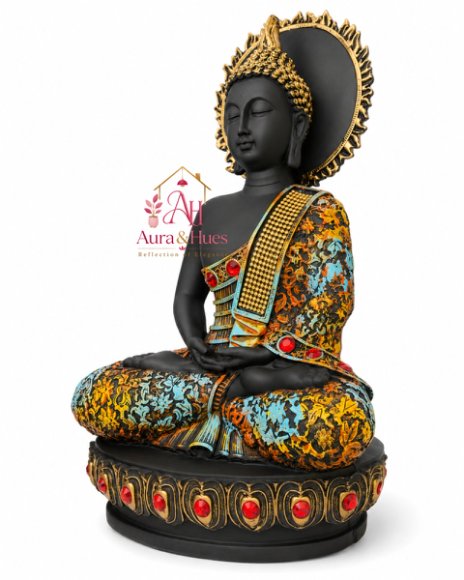 Divine Aura Meditation Buddha